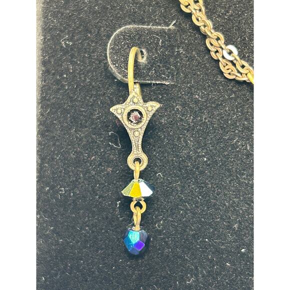 Robert Rose AB Bead Necklace & Earrings Set New in Box Vintage - Picture 4 of 10